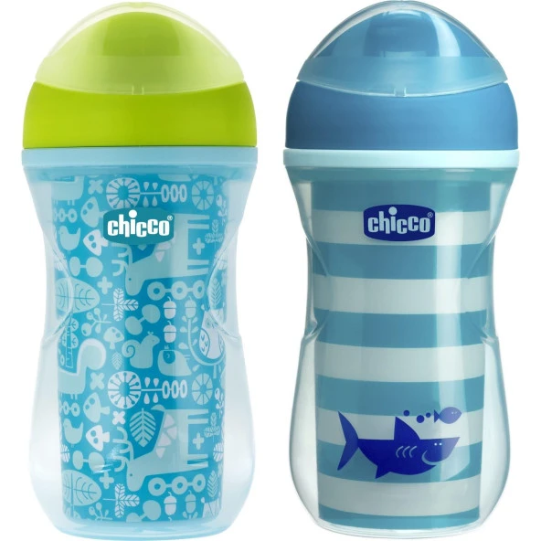 Chicco Isı Yalıtımlı Active Bardak 14 Ay+ Erkek - 2