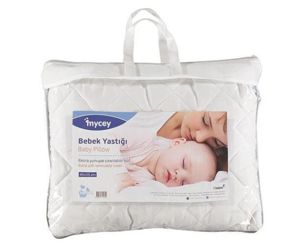 Mycey Bebek Yastığı Kılıflı 45x35 cm - 3