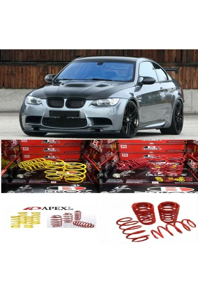 BMW E92 2006.2012 COUPE APEXİ Uyumlu 3.5 CM SPOR HELEZON YAY