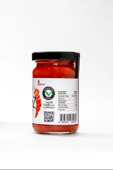 Allezz Közlenmiş Acı Biber Sosu - Çok Acı (Hot) - 6