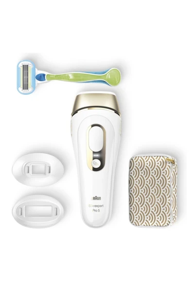 Braun Silk Expert PL5237 Yeni Nesil IPL 400.000 Atımlı 2 Başlıklı Tüy Alma Cihazı - 5