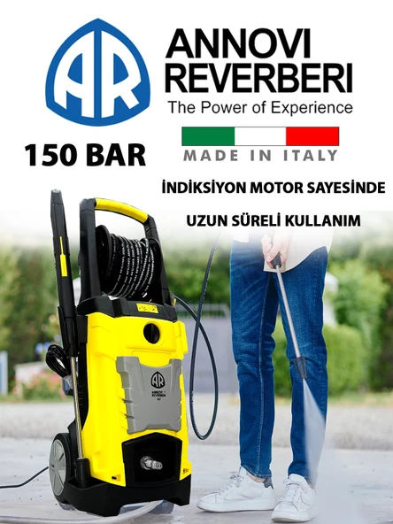Rowermax İtalyan Pompa 150 Bar İndiksiyon Motor Profesyonel Yüksek Basınçlı Yıkama Makinesi - 2
