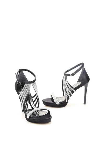 Papuçcity Ony 03243 11 Cm Kadın Platform Abiye Ayakkabı - 9