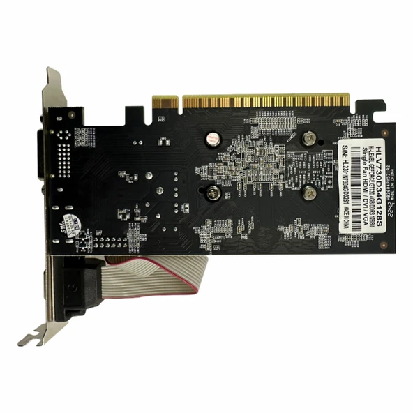 Hi-Level GeForce GT 730 4GB DDR3 128Bit DVI/VGA/HDMI Ekran Kartı - 3