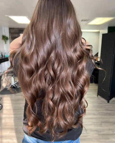 HairPim Wavy (0.6 Gr) Kahve 50 Adet 70 Cm Yeni Nesil Kaynak Saç HP712