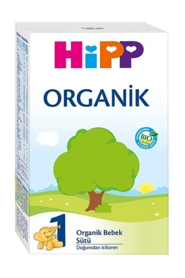 Hipp 1 Organik Bebek Sütü 600 Gr