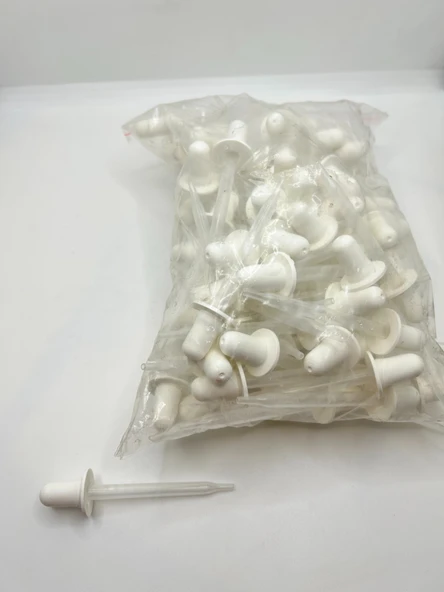 PLASTİK DAMLALIK 100 ADET KAPAKSIZ - 2