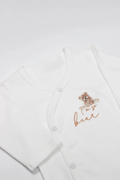 Bistyle I Am So Bear Uzun Kol Badi 17107 Bej-ekru - 2