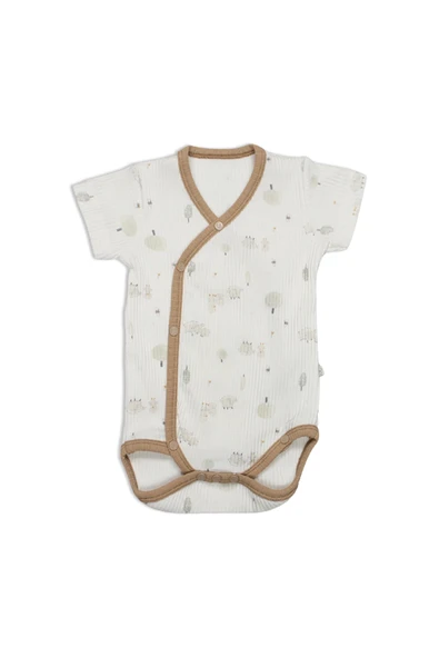 Bistyle Always Dream Yarım Kol Badi 17115 Ekru Bej - Resim 7