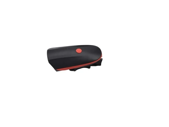 XBYC 6163 BİSKLET USB IŞIKLI KORNA SİYAH KIRMIZI