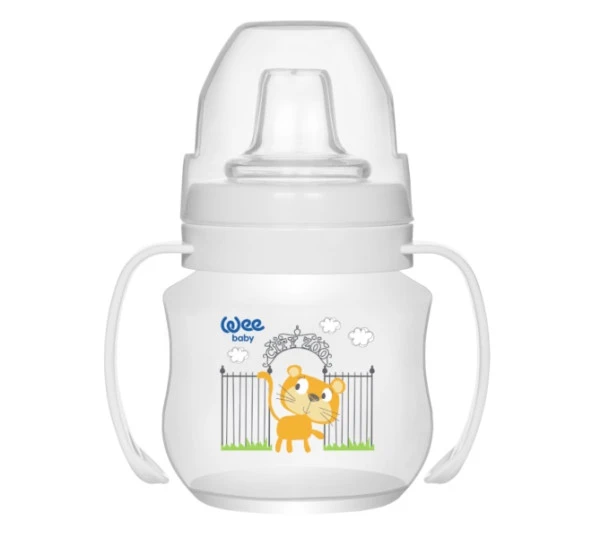 Wee Baby Akıtmaz Kulplu PP Antikolik Bardak 125ml 753