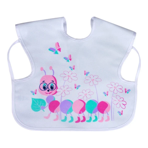 Sevi Bebe Giymeli Havlu Önlük ART-20 Tırtıl - 2