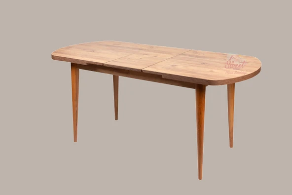 Kelebek Gizli Kaşıklıklı Açılır Mdf Masa Mutfak,Salon,Yemek Odası Masası - 4