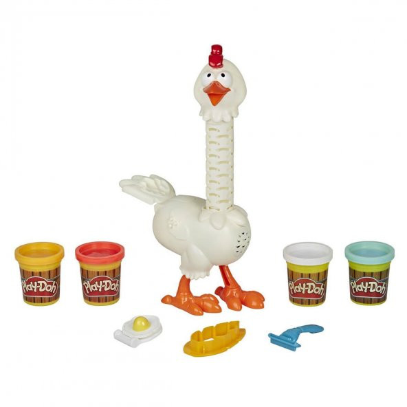 Play-Doh Anımal Crew Çılgın Tavuk E6647 - 2