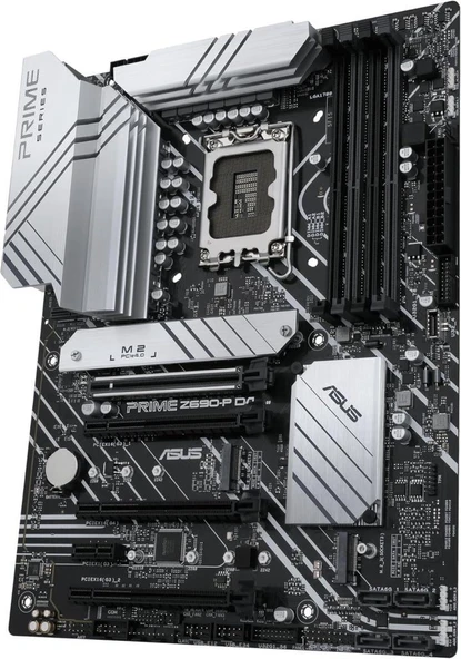 Asus Prime Z690-P D4 Intel LGA1700 DDR4 ATX Anakart Teşhir - Resim 3