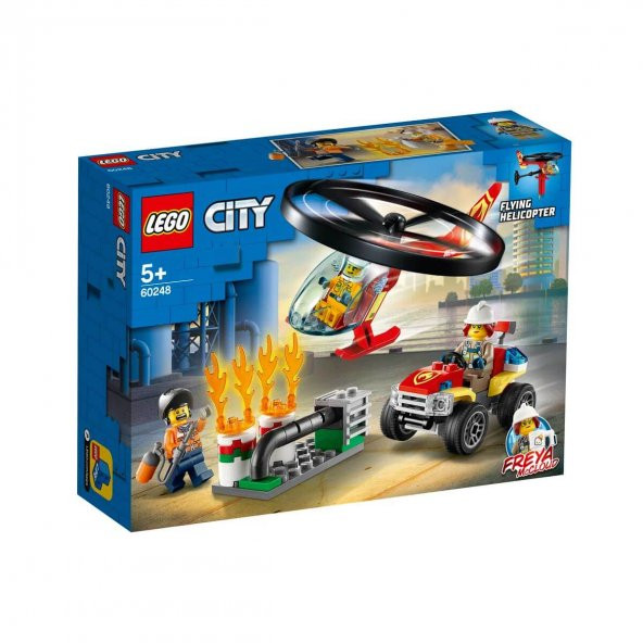 Lego City İtfaiye Helikopteri Müdahalesi 60248