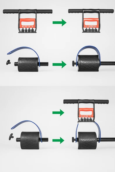 QASUL Göğüs Genişletici Direnç Kas Egzersizi Taşınabilir Antrenman Ekipmanı Yay - 2