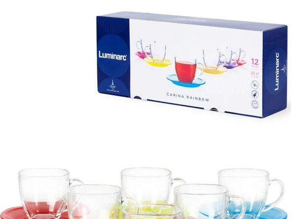 TEMP CARINE RAINBOW FİNCAN TAKIMI - 3