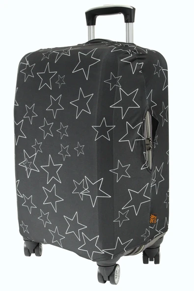 (My#133 Yıldız) VALİZLER İÇİN KILIF SETİ (KABİN ORTA VE BÜYÜK) - Resim 3