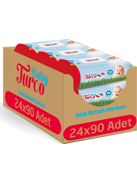 Baby Turco Islak Havlu 90'lı x 24
