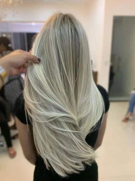 HairPim Wavy (0.7 Gr) Ombre Platin 50 Adet 55 Cm HP518