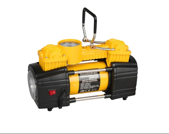 RTM7214 Mini Hava Araç Kompresörü Çift Pistonlu 180 W 10 Bar - 1