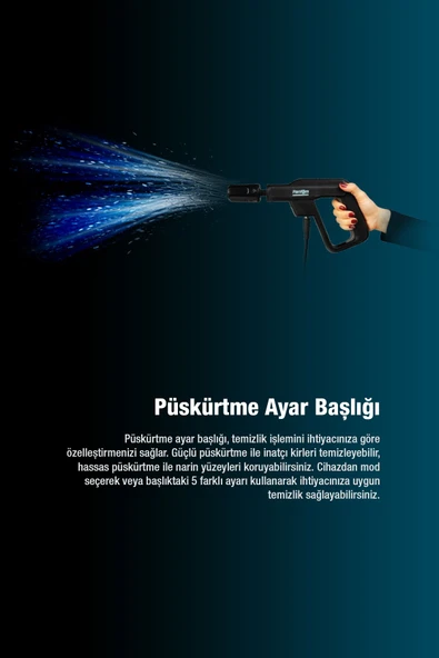 Fantom Prowash 150 W 25 Bar Basınçlı Yıkama Makinesi - 6