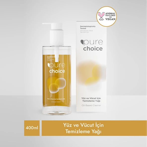 Pure Choice Yüz ve Vücut için Temizleme Yağı 400 ml - Resim 5