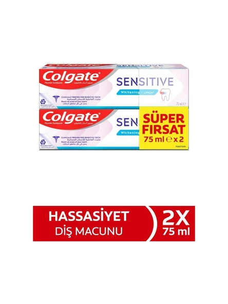 Colgate Sensitive Diş Macunu 75 ml x 4 adet - Resim 3