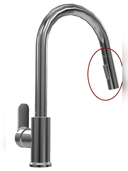 BİEN SPIRALLI PULL DOWN MUTFAK BATARYASI U BORULU - 2