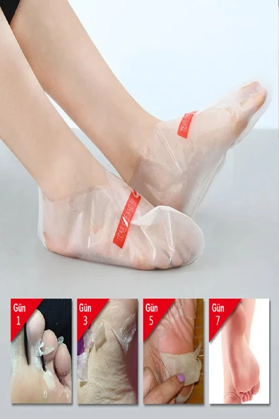 Ayak Peeling Maskesi – Nasır, Ölü Deri, Giderici, Nemlendirici Lavanta Özlü Maske - 2