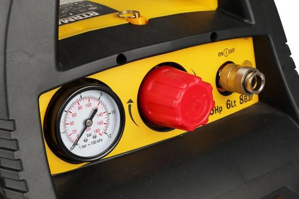 RTM720 Yağsız Hava Kompresörü 6 Lt 1.5 Hp / 1.1 Kw 8 Bar - 2