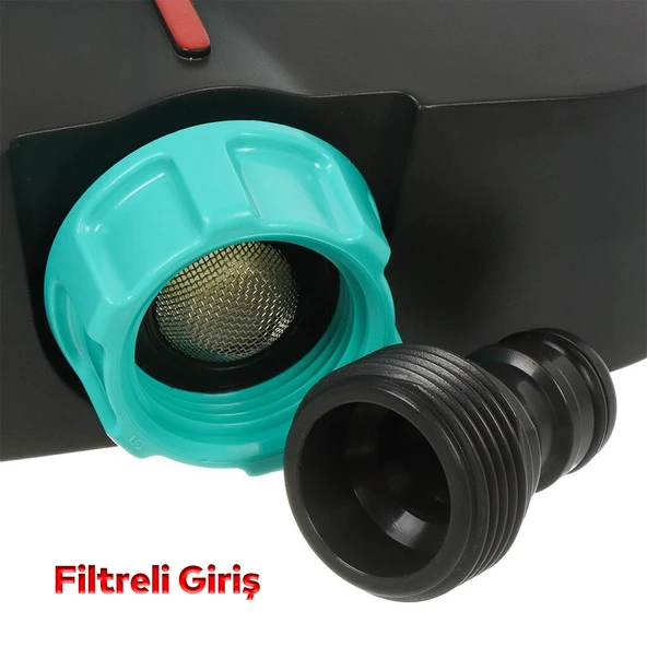 Tablalı Hareketli Su Fıskiyesi Tabancası 8 Fonksiyonlu Bahçe Çim Sulama Aparatı Plastik DY6029G - 4