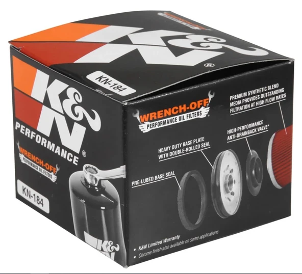 Pıaggıo Beverly 500 2002-2014 K&N Yağ Filtresi OBKN ürün görseli