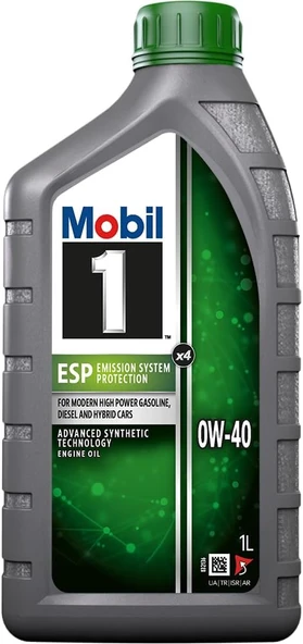 Mobil 1 Esp X3 0W40 Motor Yağı 1 L ürün görseli