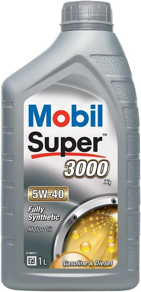 Mobil Super 3000 X1 5W40 Motor Yağı 1 L ürün görseli
