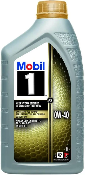 Mobil 1 FS 0W40 Motor Yağı 1 L