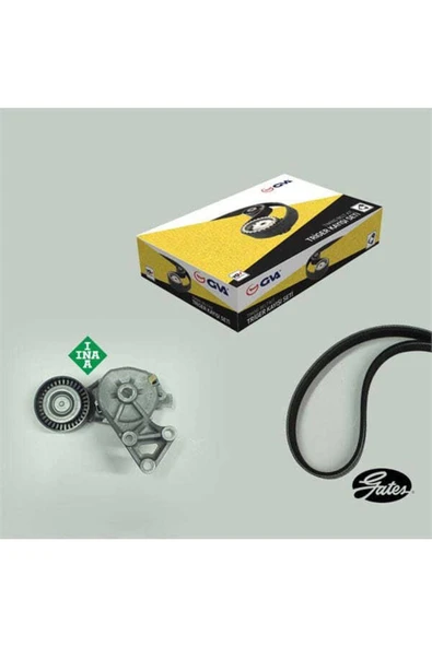 GVA 59A7510 Alternatör Gergi Seti Kütüklü Caddy 04-10 Bjb Bls Golf V Bxe-transporter Axb 1.9 Tdı 6dp - 1