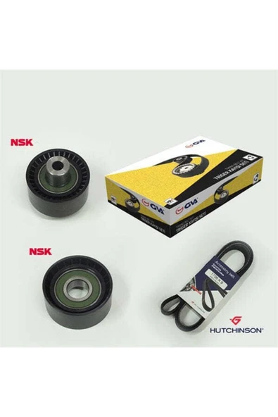 GVA 59A4326 Alternatör Gergi Seti Kütüksüz 206 Xsara 1.4hdı 407 Berlingo C5 1.6 Hdı Klimalı K026pk17 - 1