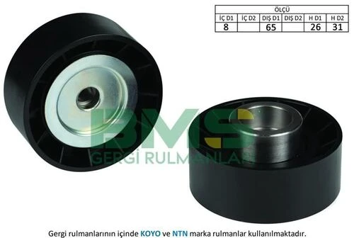 Bms 243 ALTERNATÖR KASNAĞI MONDEO III V184 01-07 TARNSIT V347 DUCATO BOXE