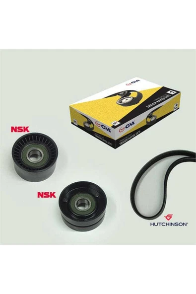 GVA 59A1913 Alternatör Gergi Seti Kütüksüz Master Iı 1.9 2.5 Dcı 02- Laguna Iı 1.9 Dcı 2.0 16v 02- K