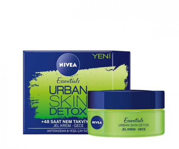 Nivea Essentials Urban Skın Detox Gece Kremi 50 Ml