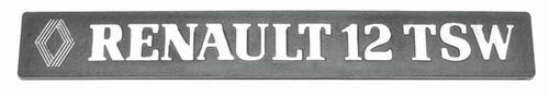 Oksa 200  Arka Yazı Renault 12 Tsw Renault 12 7702128354