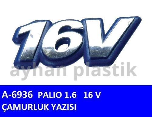 Ayhan A6936 Arka Yazı 16v Palio 1.6 ürün görseli 1