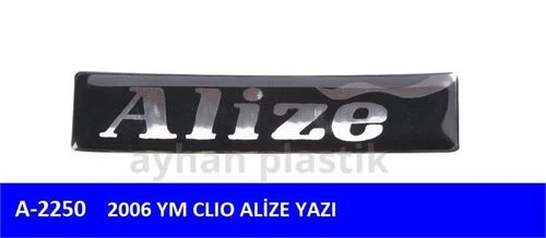 Ayhan A2250 Arka Yazı Alıze Clio 2006 Ym ürün görseli 1