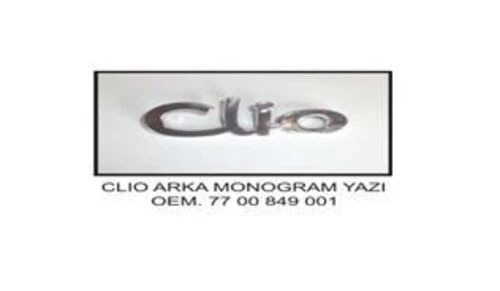 Kaya Plastik 354 Kaya  Arka Yazı Clio 7700849001 - 1