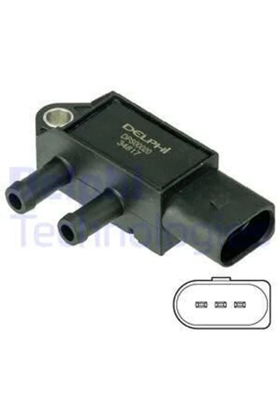 Delphi DPS00020 Dpf Sensör - Audı A3. Seat Leon. Vw Golf 04/12
