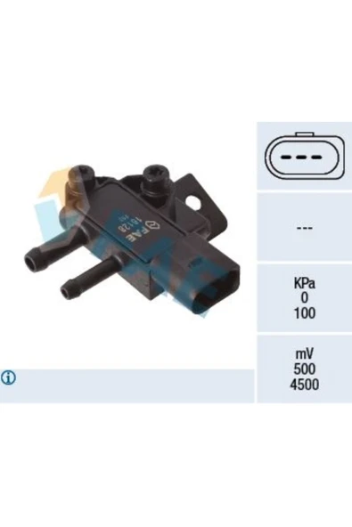 FAE 16128 Egzoz Basınç Sensörü Opel/chev.captıva Z20dm ürün görseli