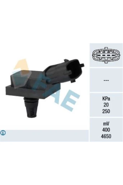 FAE 15111  BASINÇ SENSÖRÜ MGN-CLO-MDS 1.5dci 82-100bg ürün görseli 1