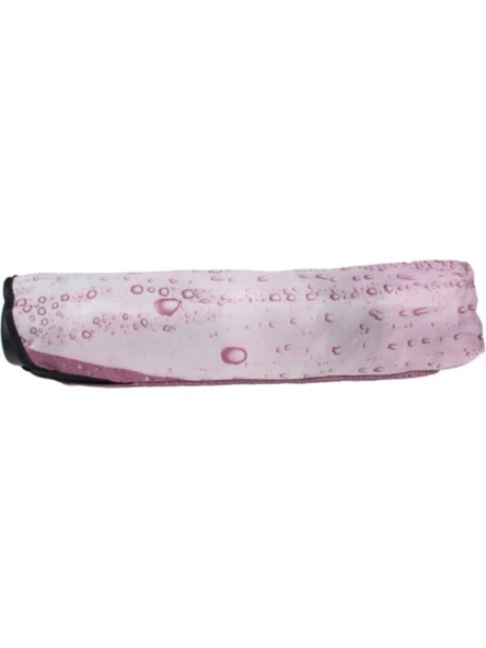 Rüzgara Dayanıklı Su Damlacıklı Haki Rengi Kadın Şemsiye - 4